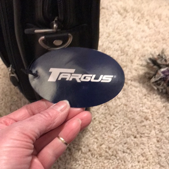 Targus black computer case brief case satchel - Picture 8 of 12